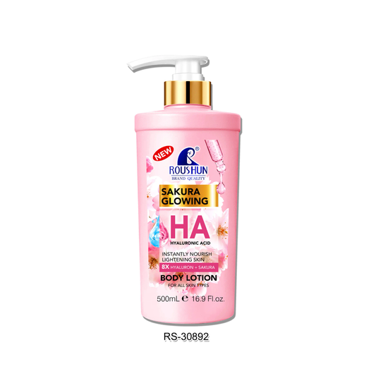 Roushun Bright Moisture Body Lotion with 10X Vitamin C & Lemon – 500ml